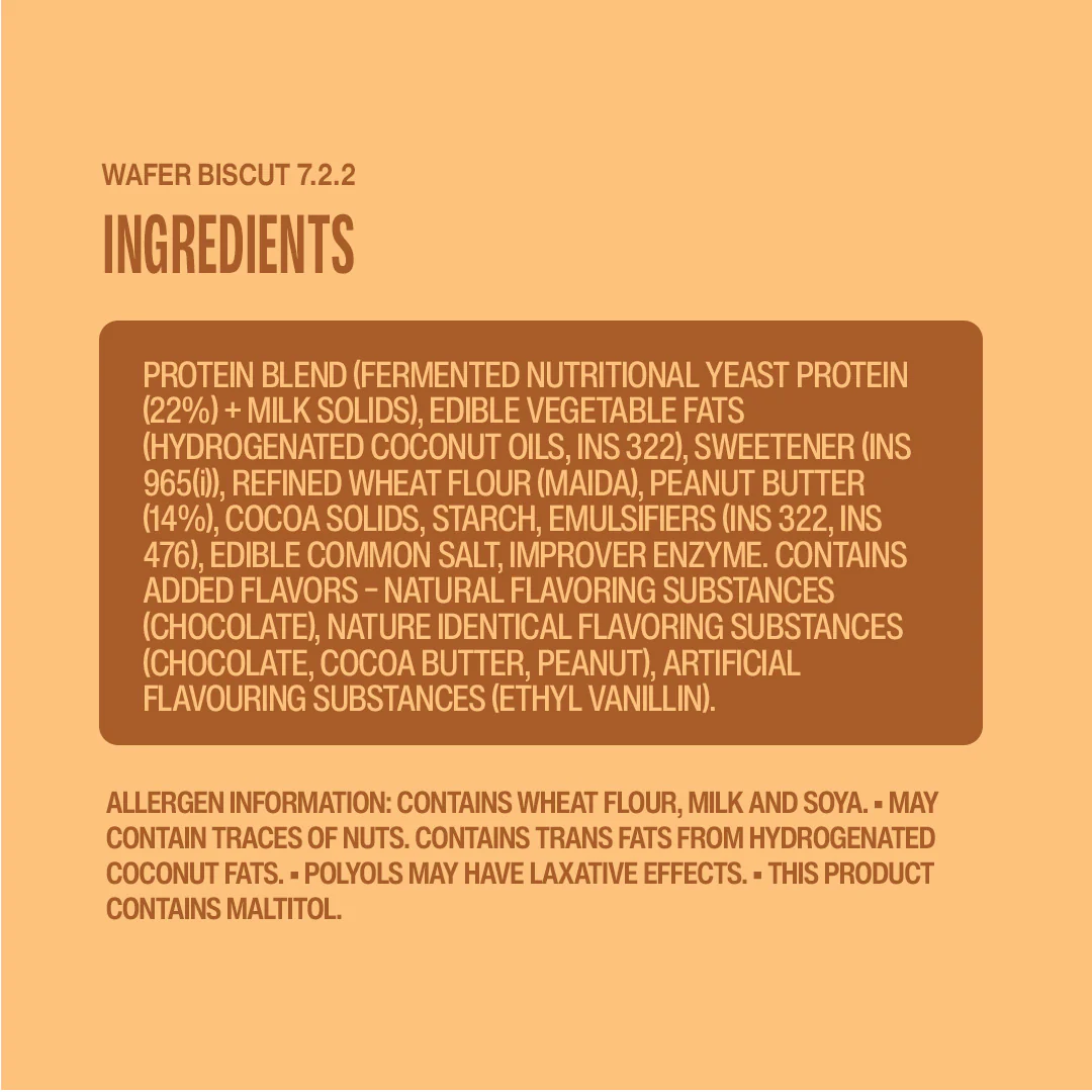 Choco Peanut Butter Protein Wafer — Pack of 10 - Image 7