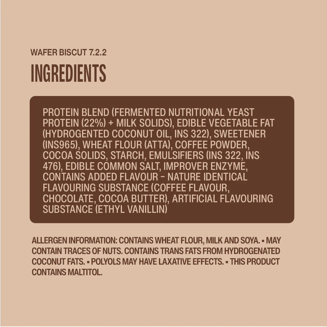 Coffee Protein Wafer - Pack of 10 - Image 5