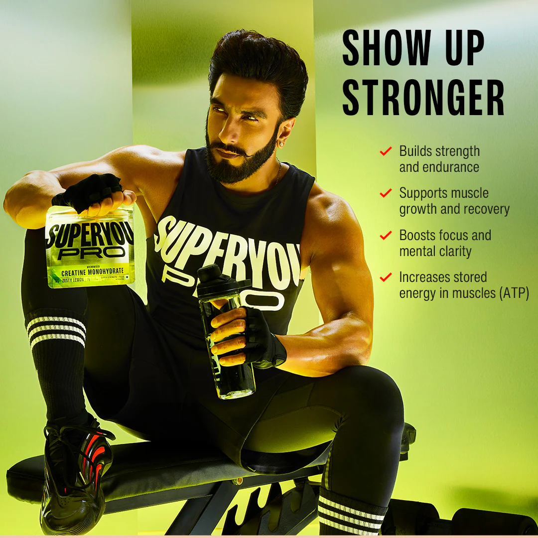 Creatine Monohydrate 112g - Zesty Lemon - Image 4